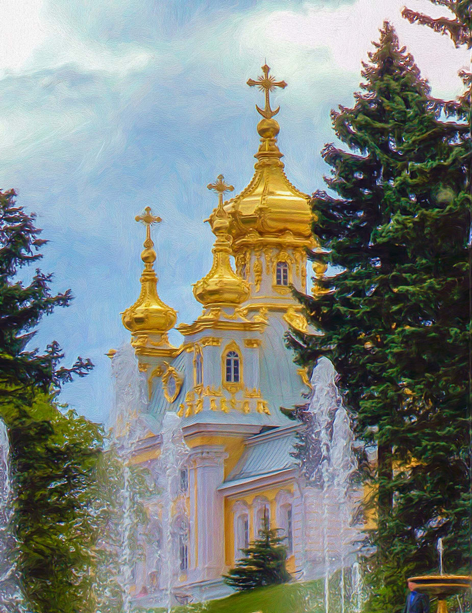 Summer Palace with Fountains 