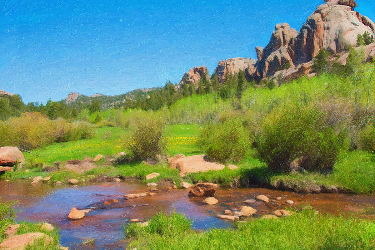 Spring Landscape, Image 1.