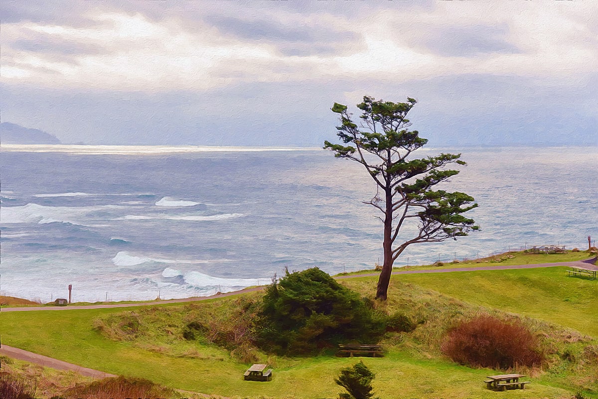 Winter Seascape 