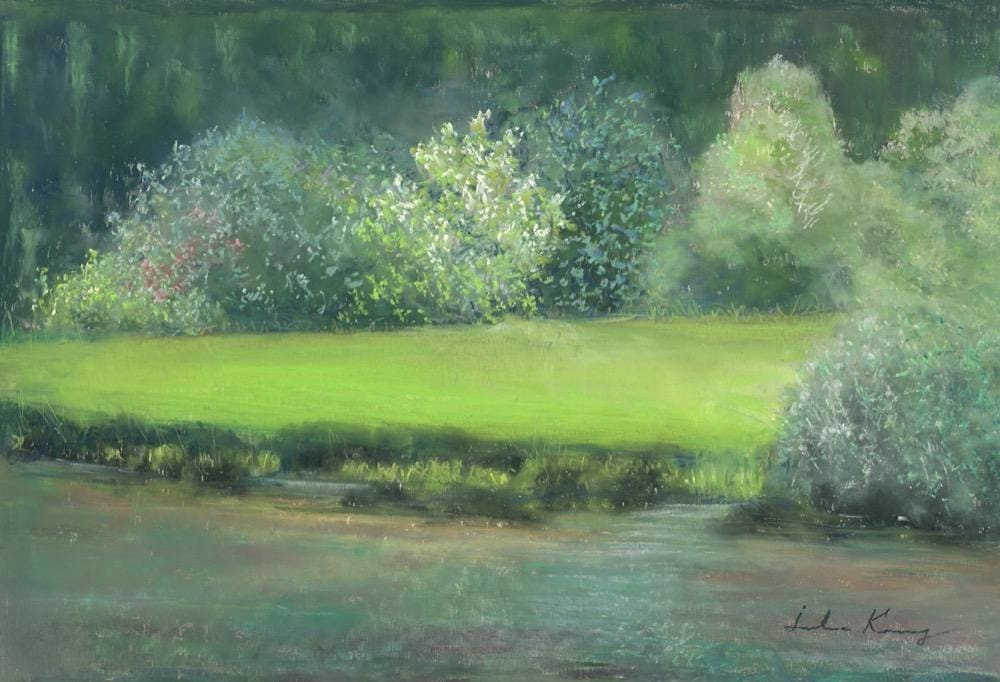Idahome Spring - St. Joe River by Julia Komsky 