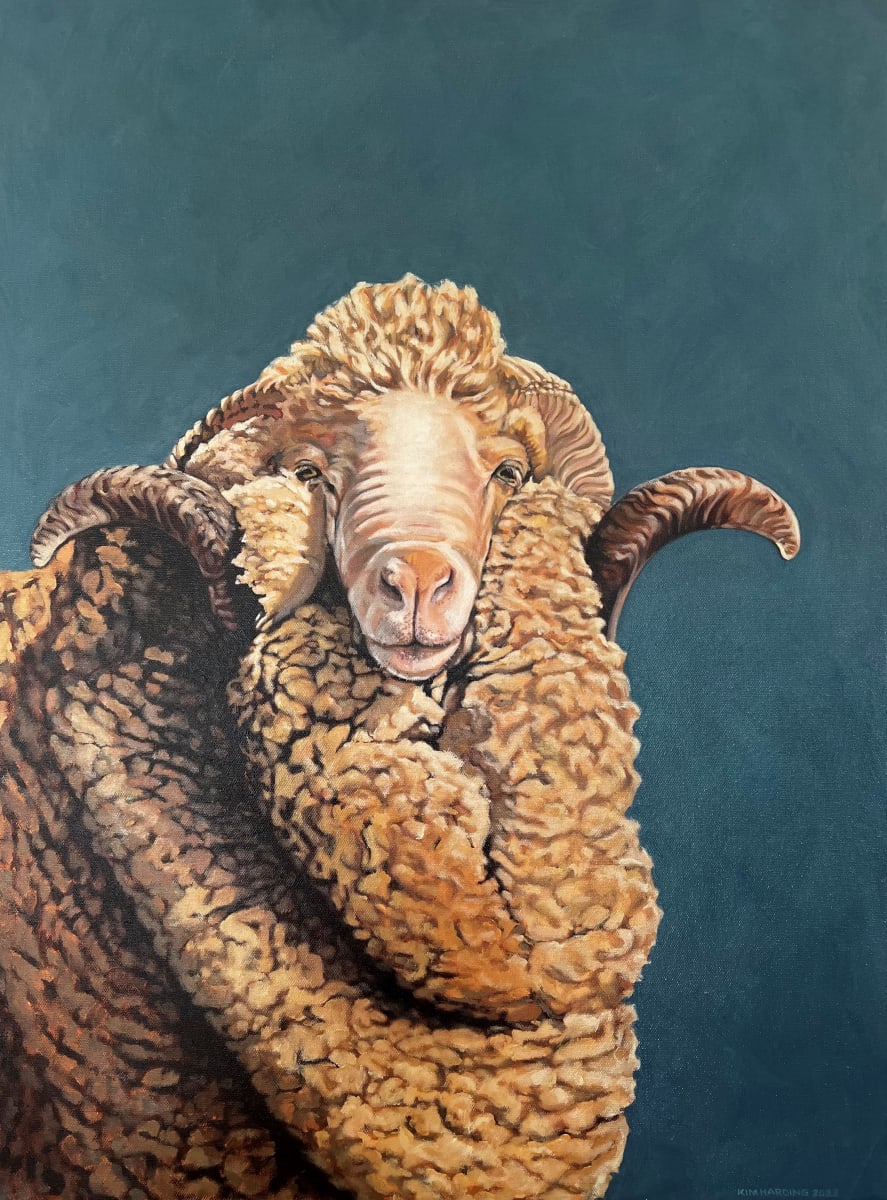 Back in The Day by Kim Harding  Image: "Back in The Day" oil on canvas 80 x 60cm