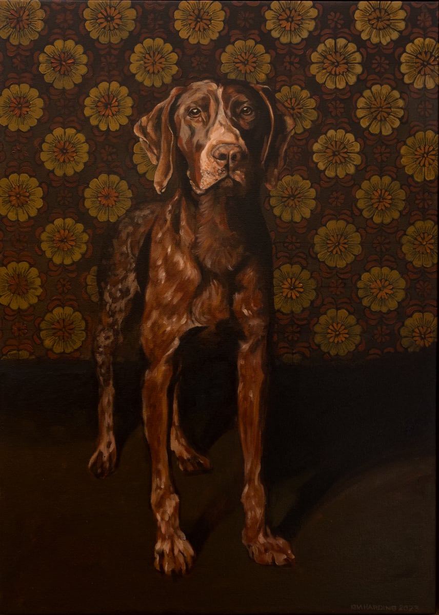 Seventies Child by Kim Harding  Image: "Seventies Child" Oil on Canvas 70 x 50cm