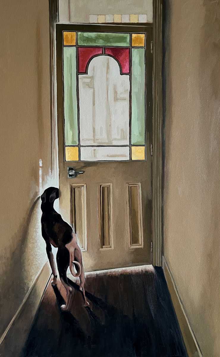 Sunrise by Kim Harding  Image: "Sunrise" 70 x 50cm Oil on canvas