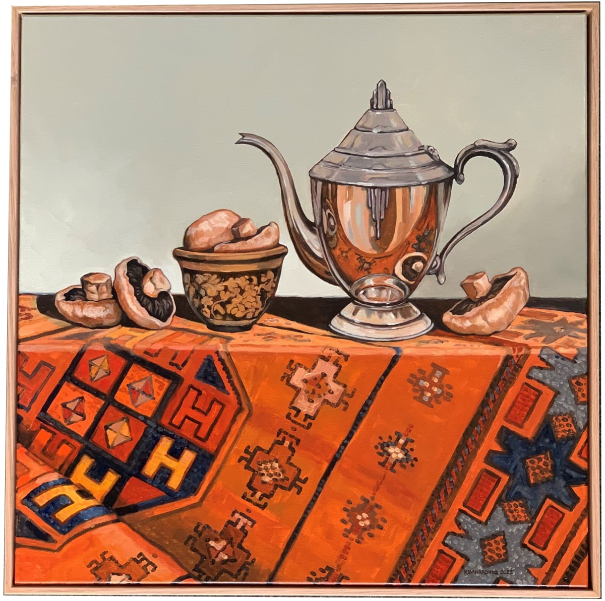 Tea and Mushrooms by Kim Harding 