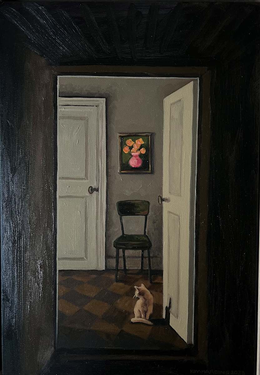 The Rose Painting by Kim Harding  Image: The Rose Painting