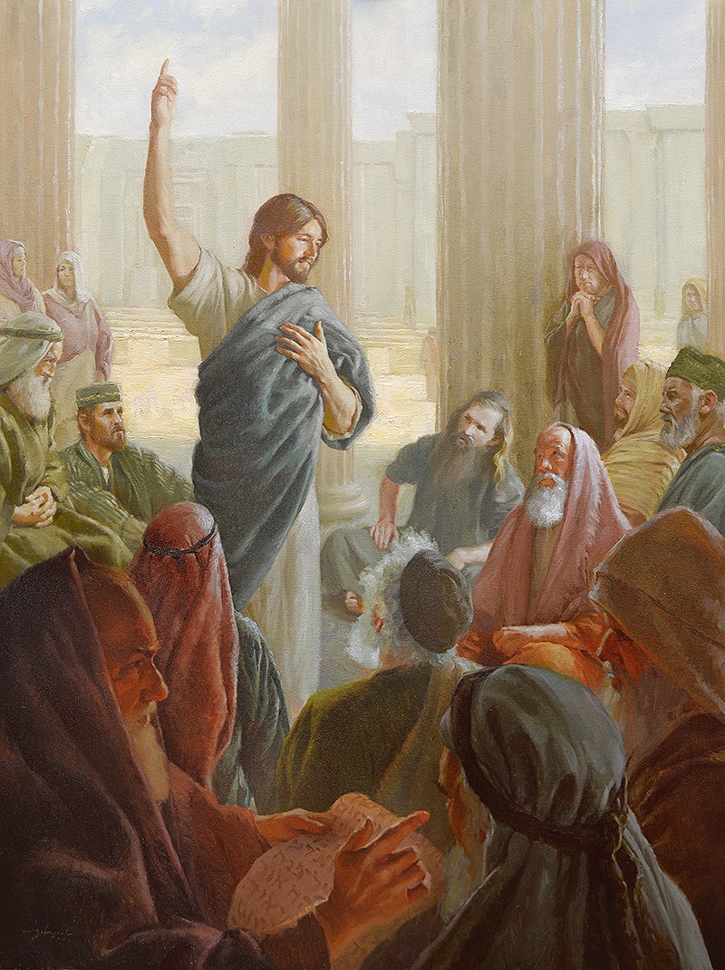 "My Doctrine is...His" (John 7:16) by James L Johnson, Image 1.
