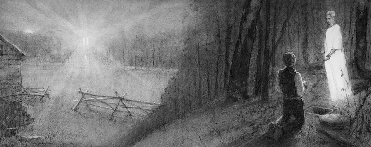 “Righteousness . . . Out of Heaven; Truth . . . Out of the Earth” (Moses 7:62) by James L Johnson, Image 1.