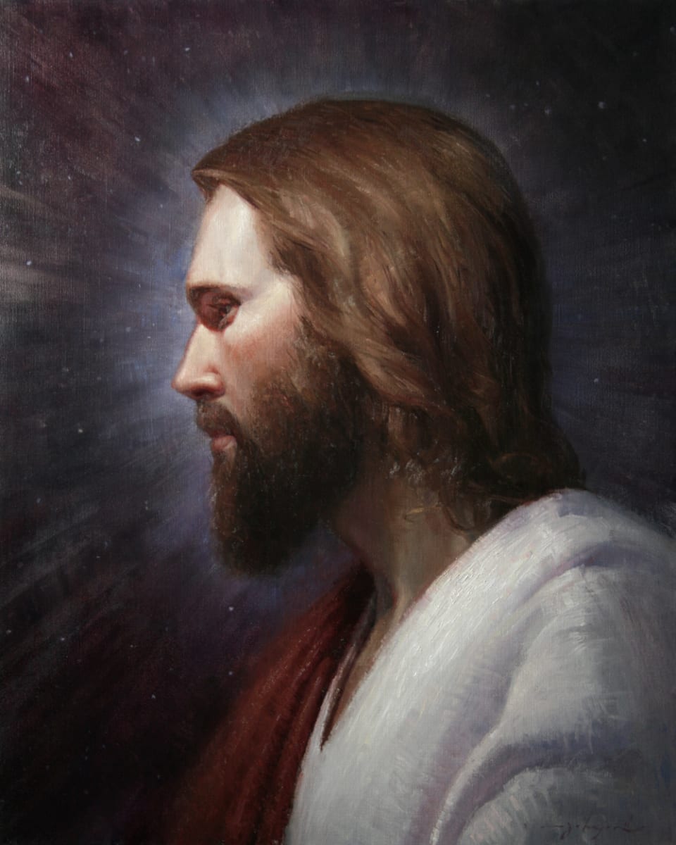 "Light of the World" (John 8:12) by James L Johnson, Image 1.