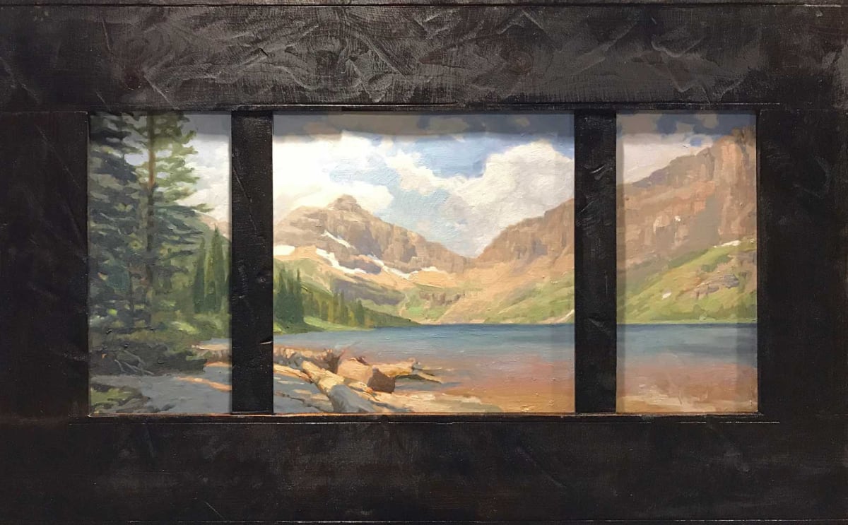 Upper Two Medicine Lake by James L Johnson, Image 2.