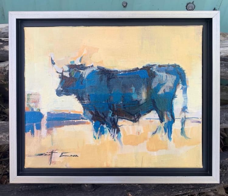 Blue Bull by scott ewen 