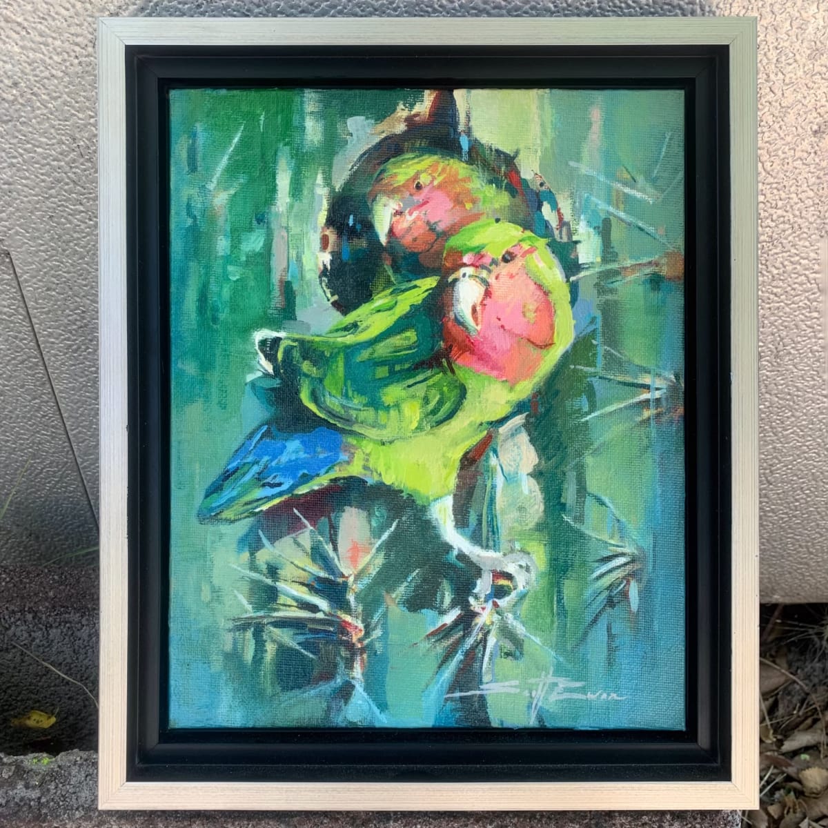 ‘Rosy Faced Love Birds’ 