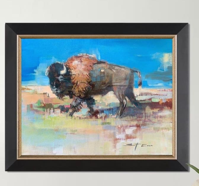 Buffalo II by scott ewen 