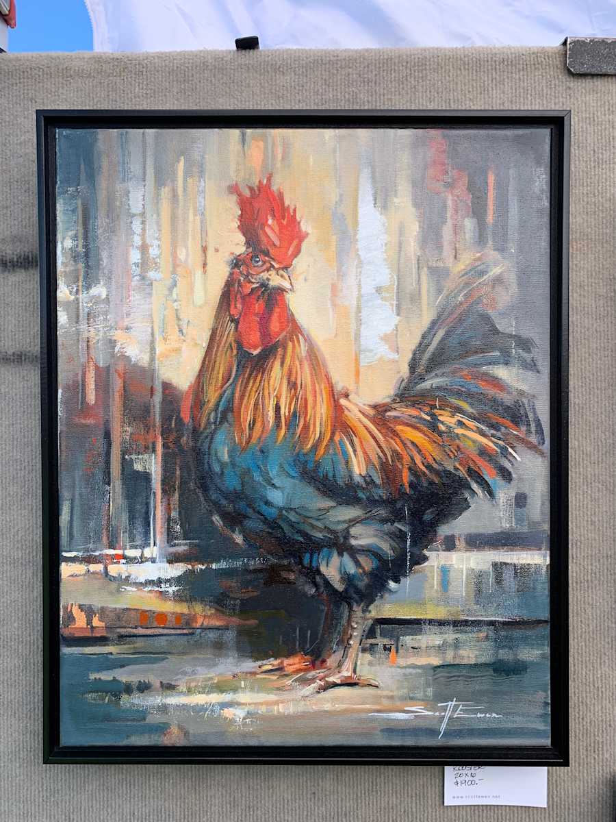 Barn Rooster by scott ewen, Image 1.