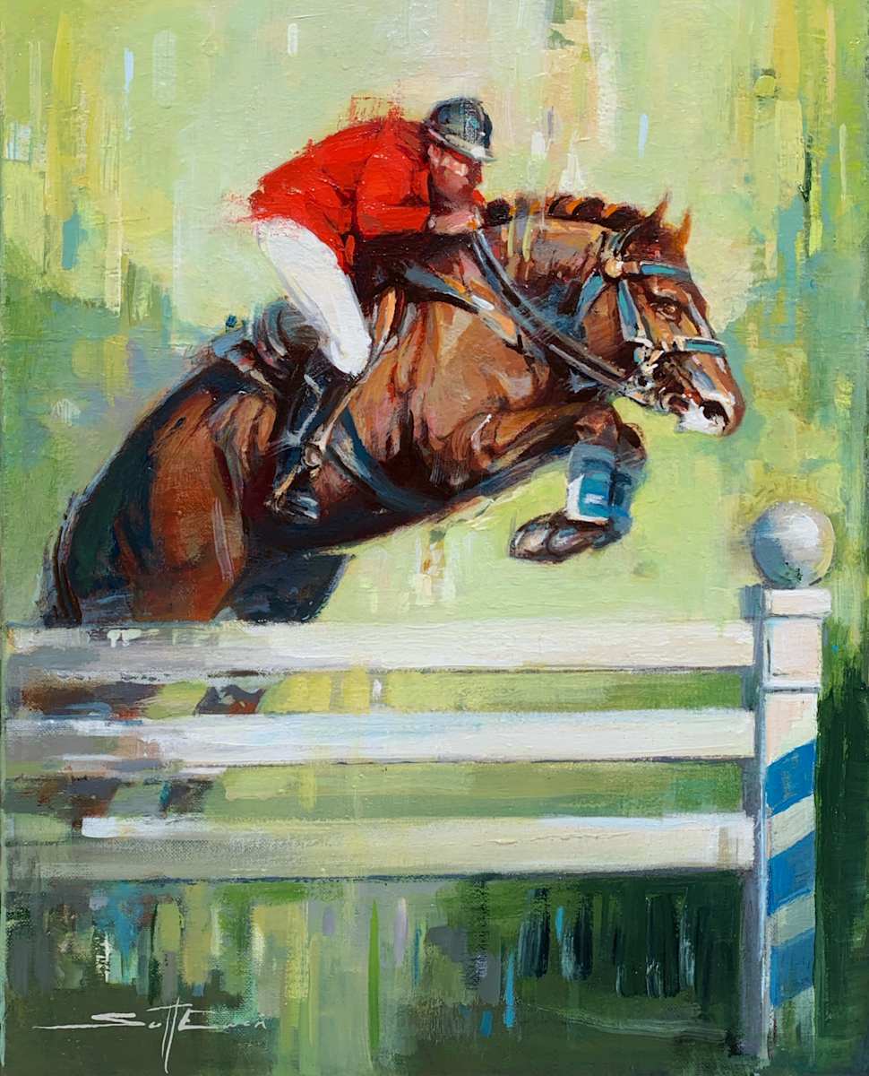 First Jump by scott ewen  Image: 16” x 20”