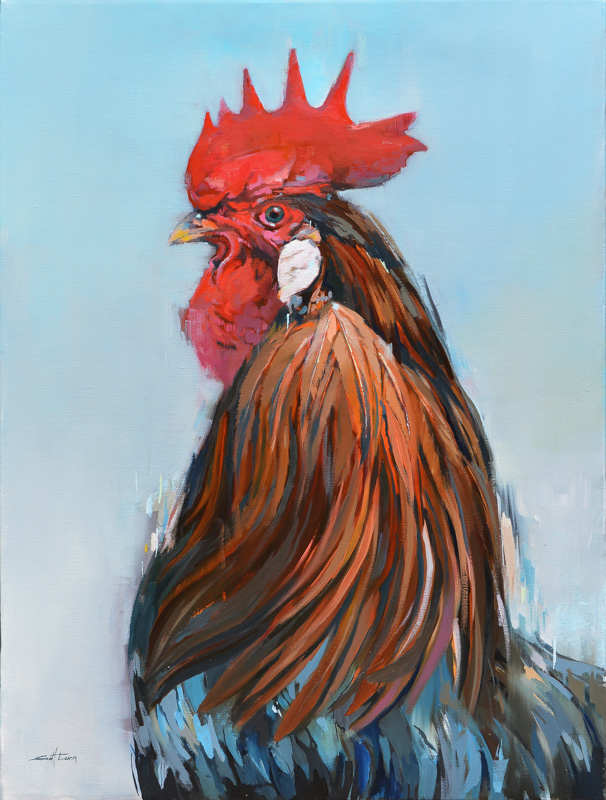 French Rooster by scott ewen, Image 5.