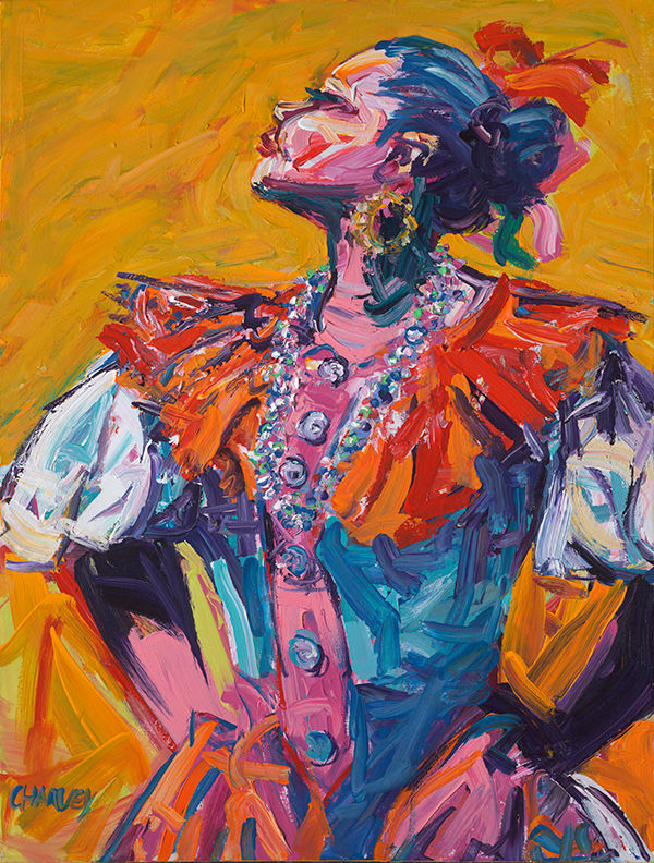 Folklorico Dancer by Christopher Harvey 