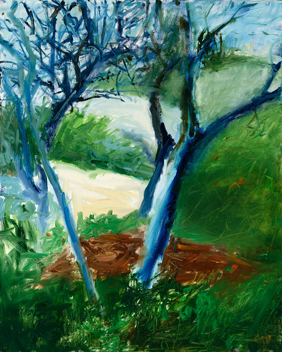 The Blue Tree by Christopher Harvey, Image 1.