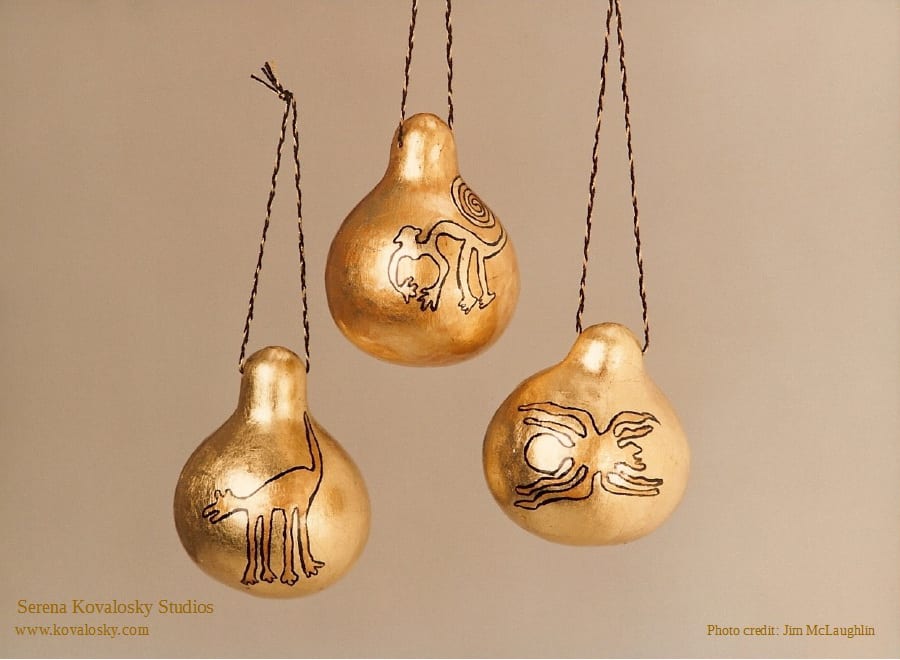 Nazca Lines - Ornaments by Serena Kovalosky 