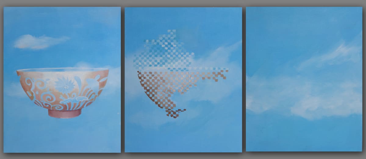 Pixel Bowl by Mona Turner  Image: Triptych