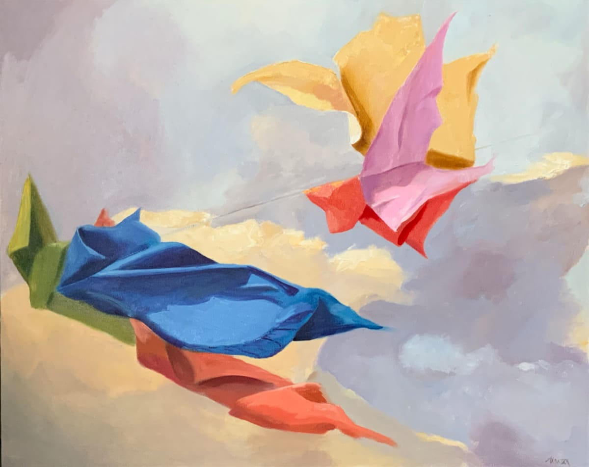 Laundry day in Youkali (II) by Mona Turner, Image 2.