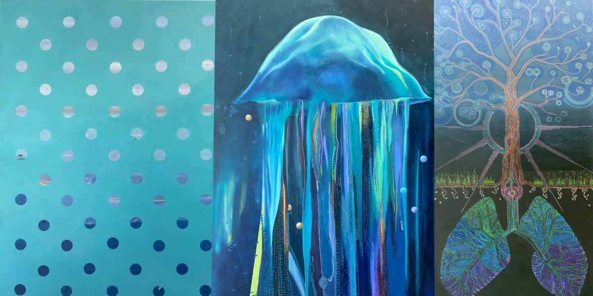 Science, Nature, Spirit by Mona Turner  Image: Triptych 