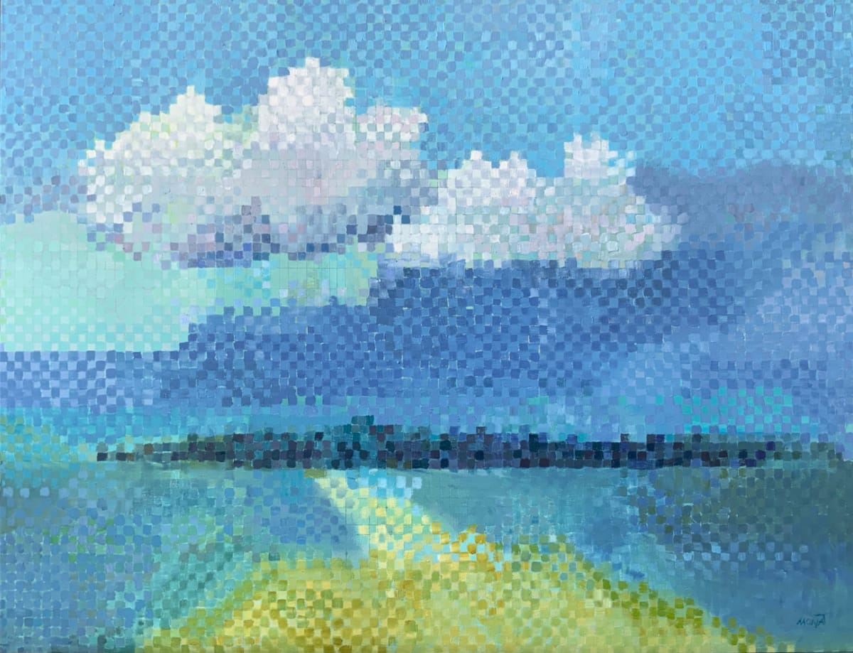 Digital landscape by Mona Turner 