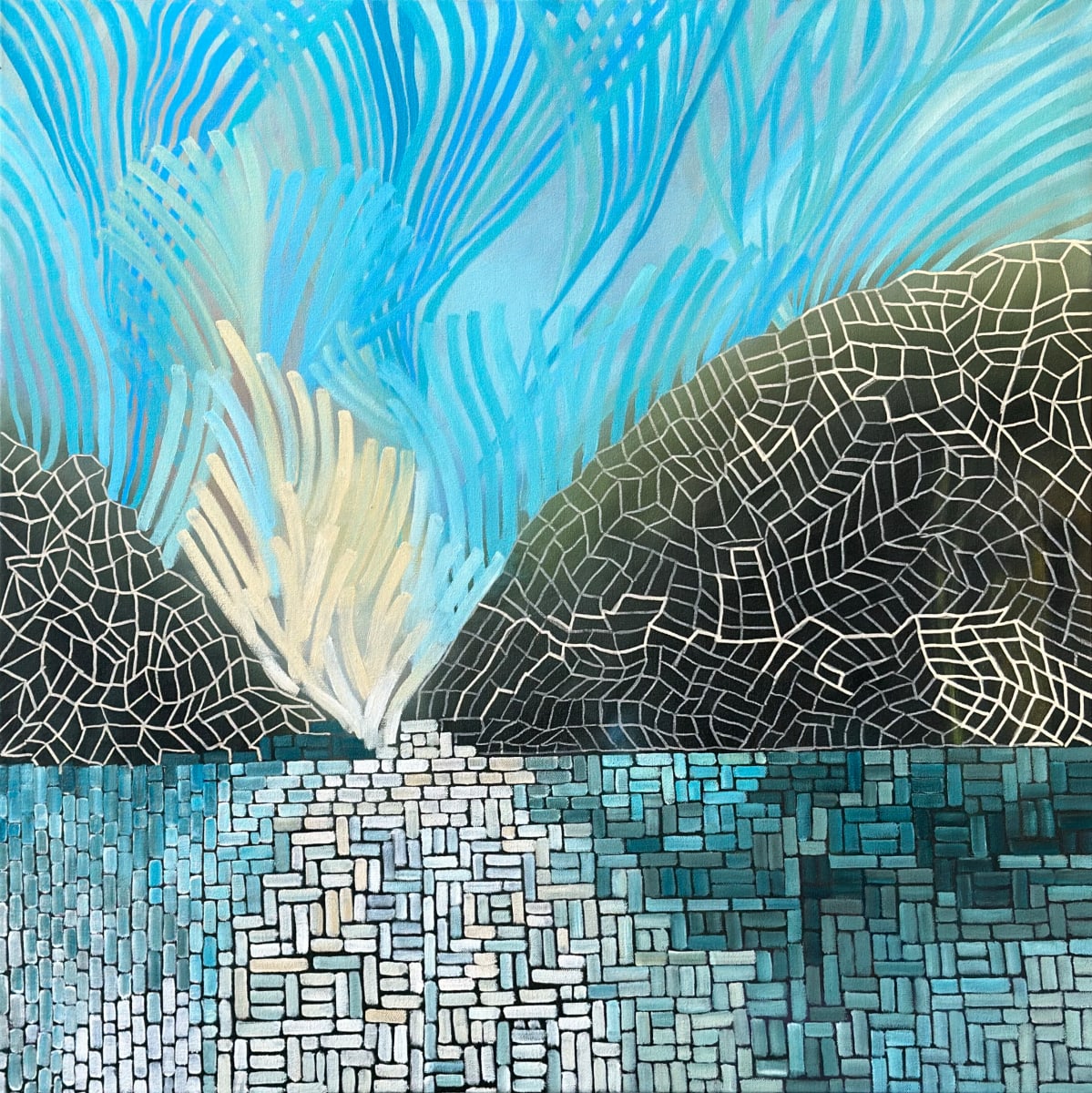 Lac et deux montagnes II by Mona Turner, Image 1.