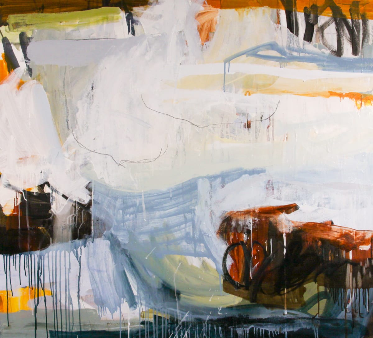 And They Tipped Their Wings by Michael Rich  Image: And They Tipped Their Wings, 2011, oil on canvas, 40 x 44 in