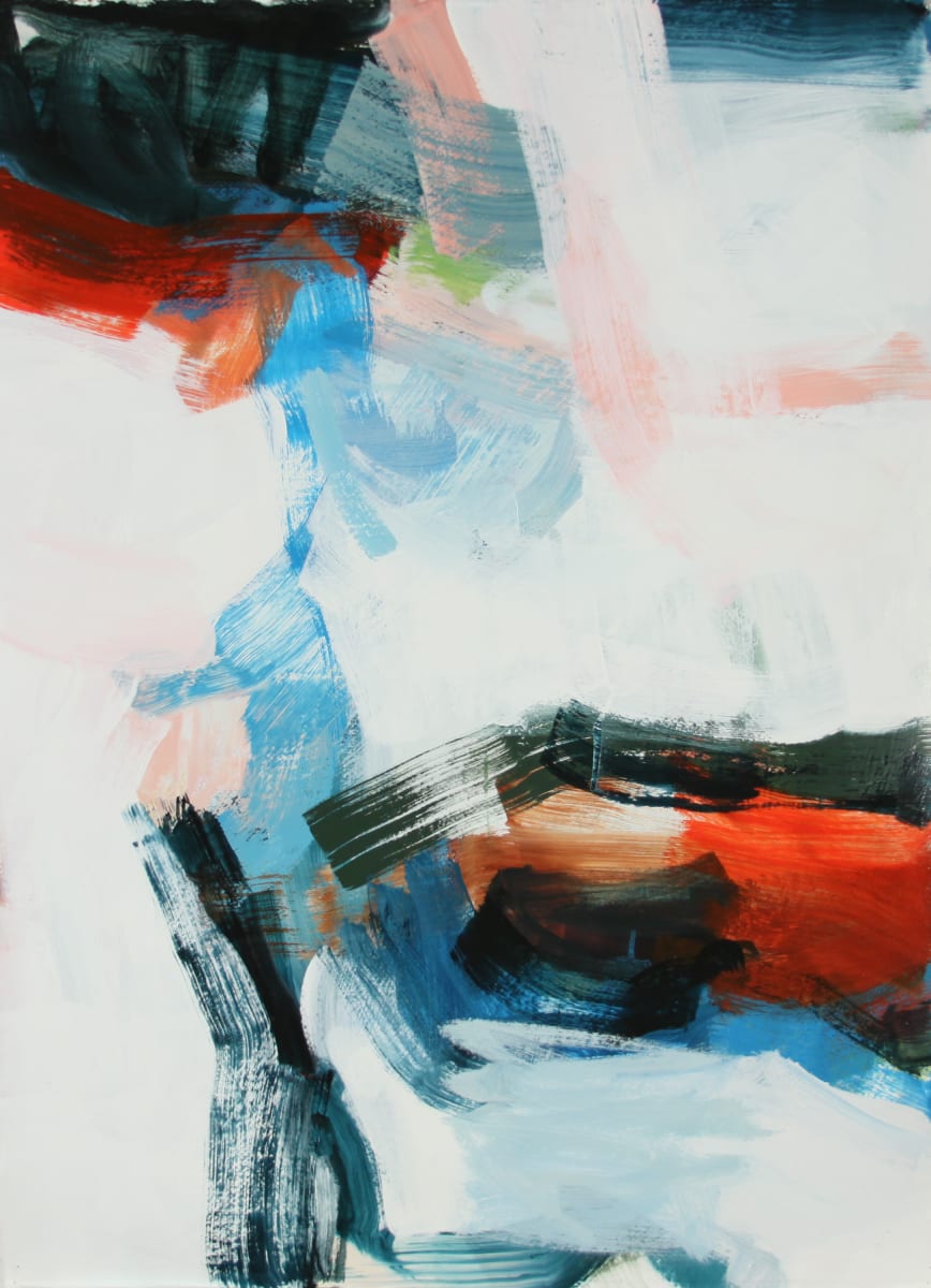 Blackbird by Michael Rich  Image: Blackbird, 2021, oil on paper, 30 x 22 in