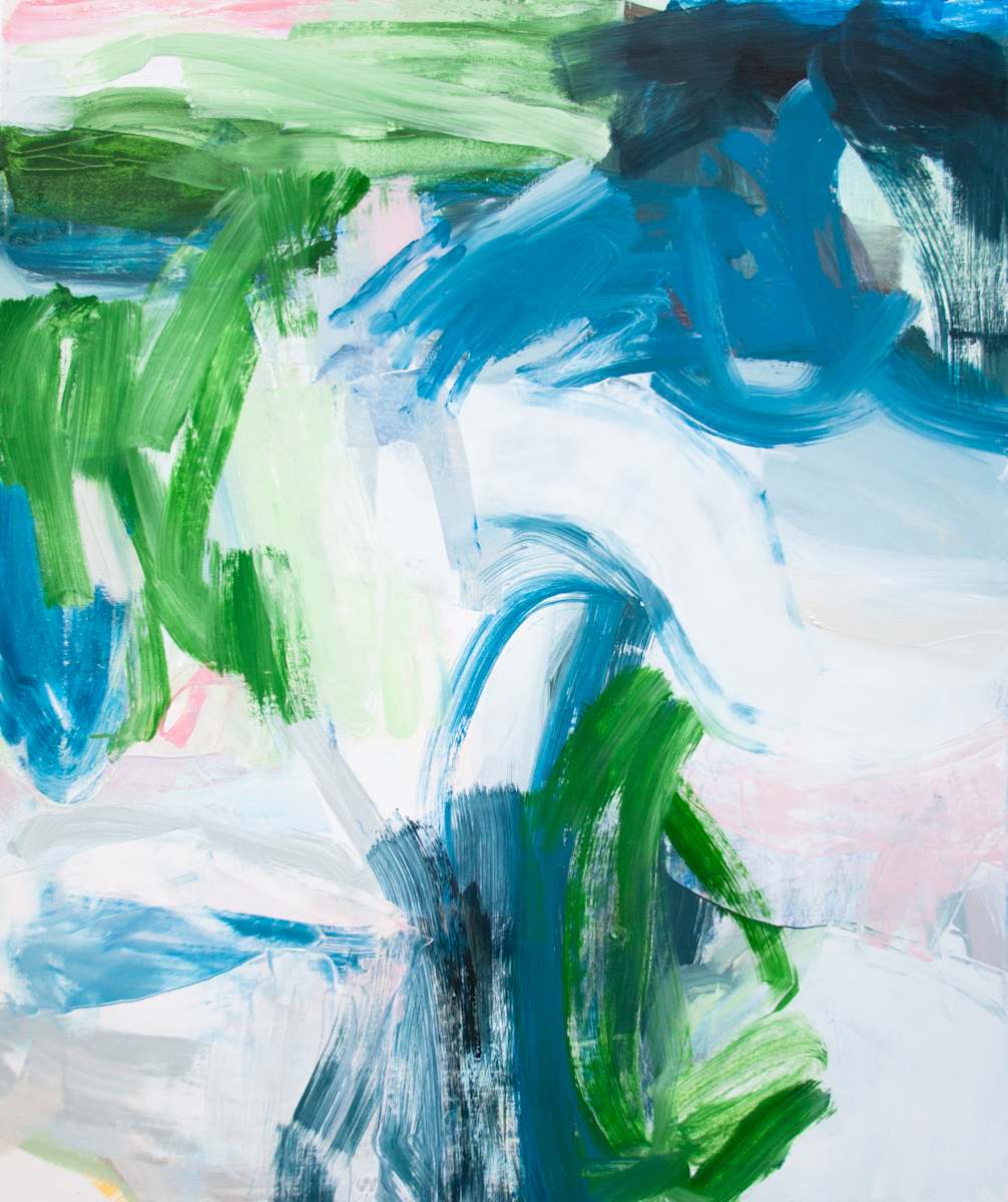 Blues Like Rain by Michael Rich  Image: Blues Like Rain, 2025, oil on canvas, 36 x 30 in