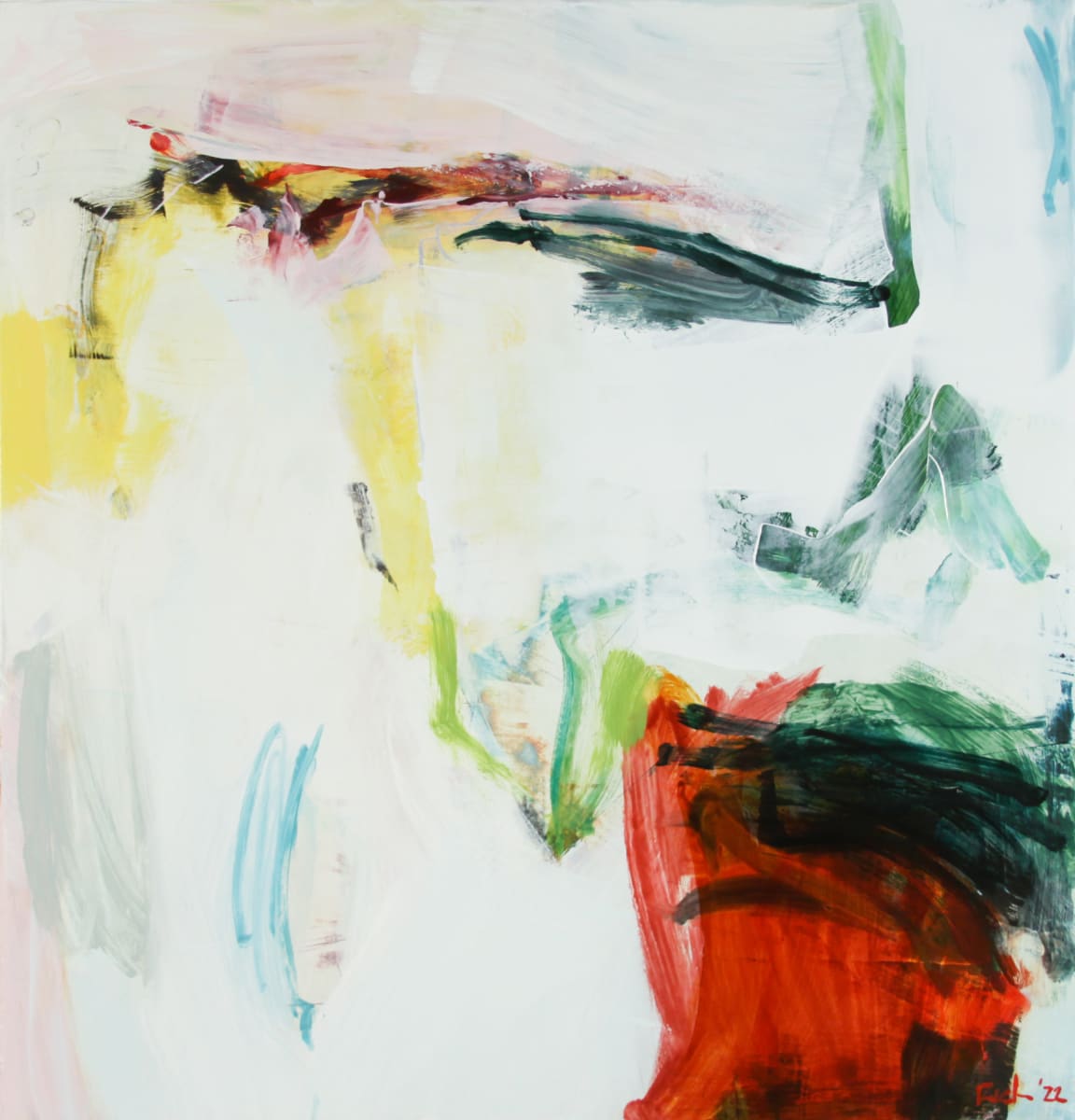 Boundless Moment by Michael Rich  Image: Boundless Moment, 2022, oil on panel, 23.5 x 22.5"