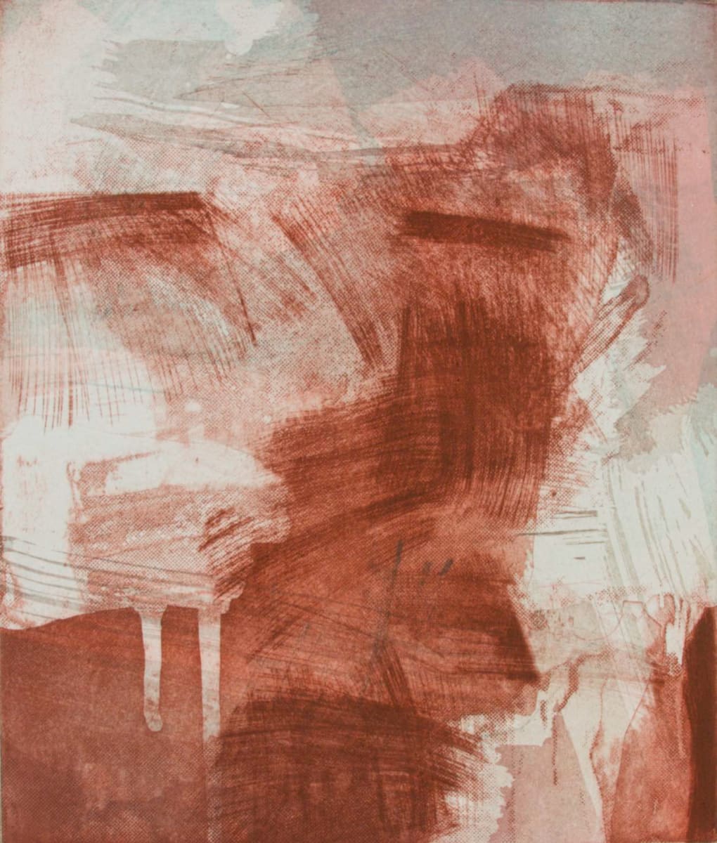 Days and Nights in Spain VIII by Michael Rich  Image: Days and Nights in Spain VIII, 2017, Intaglio Monoprint, 12 x 10 in