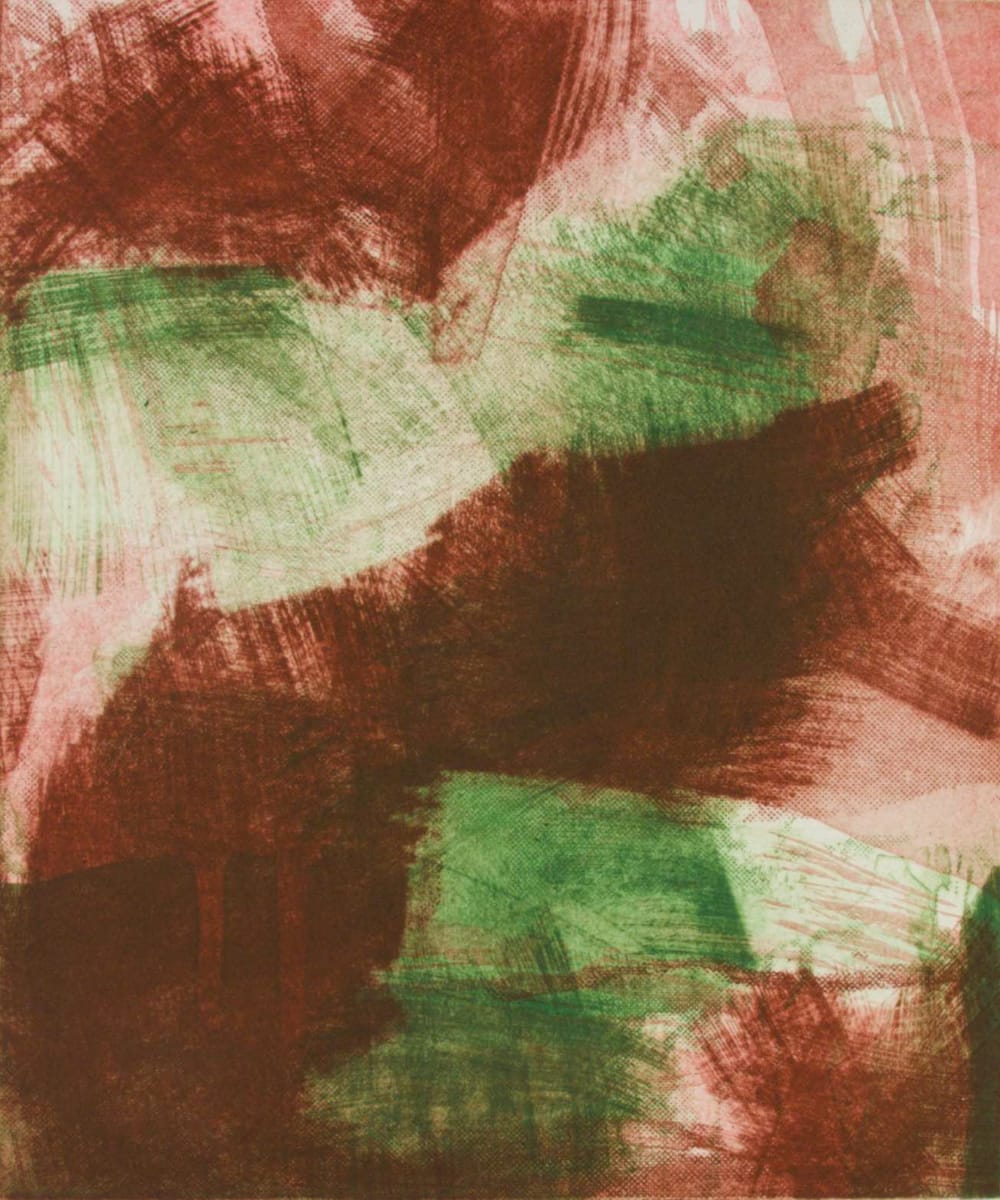 Days and Nights in Spain XII by Michael Rich  Image: Days and Nights in Spain XII, 2017, intaglio monoprint, 12 x 10 in
