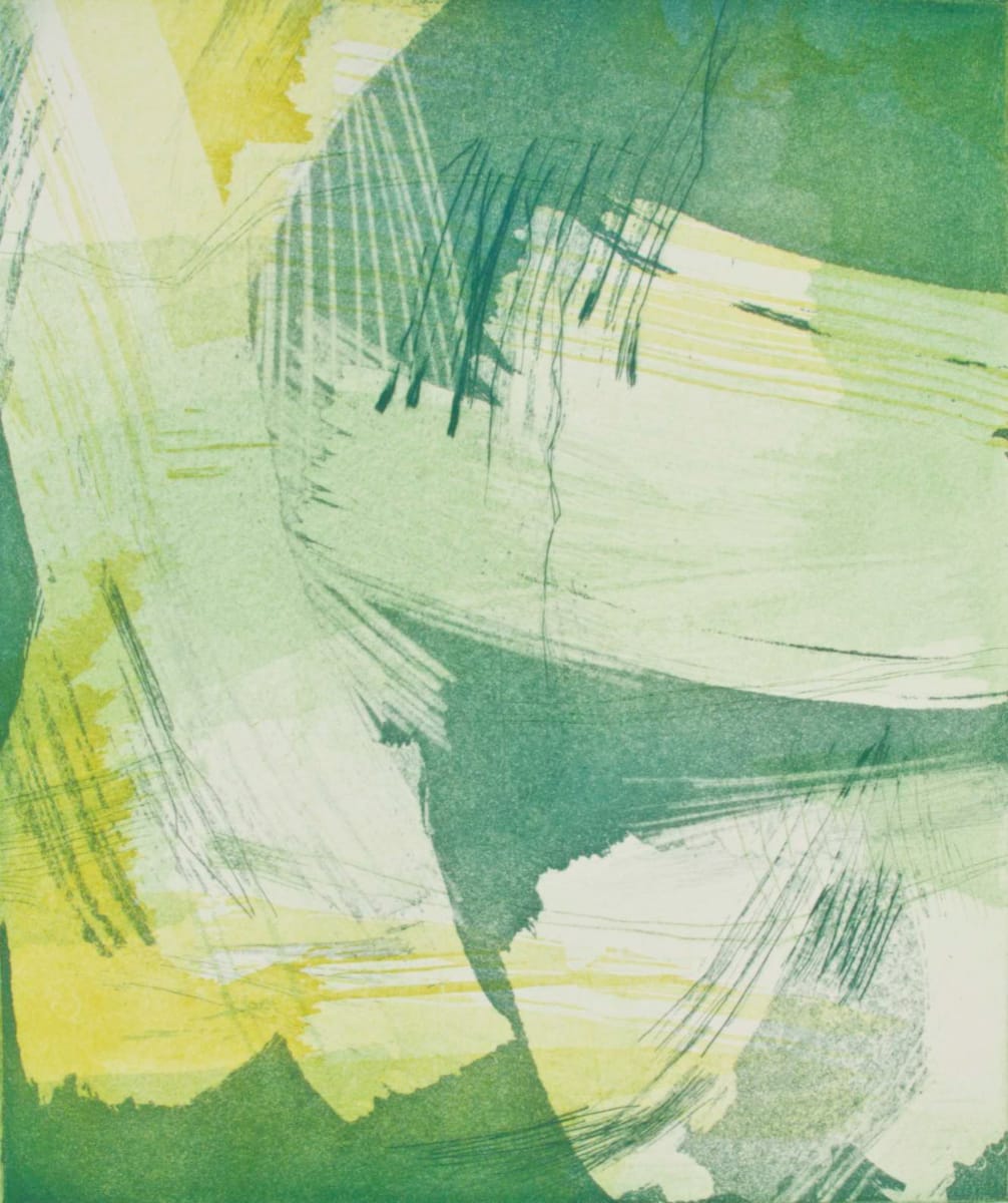 Days and Nights in Spain XV by Michael Rich  Image: Days and Nights in Spain XV, 2017, intaglio monoprint, 12 x 10 in