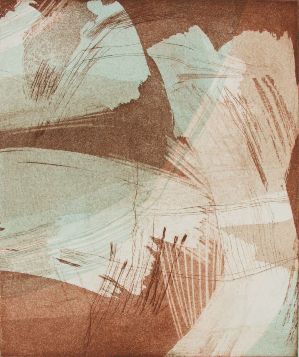 Days and Nights in Spain XXIII by Michael Rich  Image: Days and Nights in Spain XXIII, 2017, intaglio monoprint, 12 x 10 in