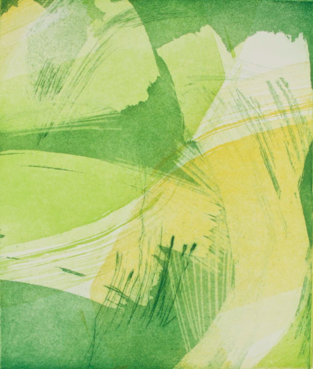 Days and Nights in Spain XXXI by Michael Rich  Image: Days and Nights in Spain XXXI, 2017, intaglio monoprint, 12 x 10 in