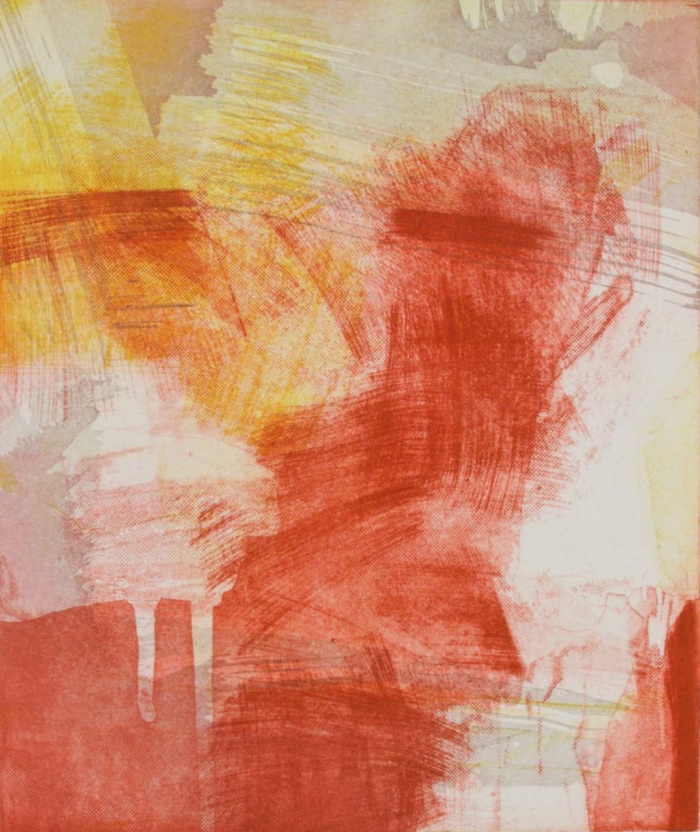 Days and Nights in Spain X by Michael Rich  Image: Days and Nights in Spain X, 2017, intaglio monoprint, 12 x 10 in