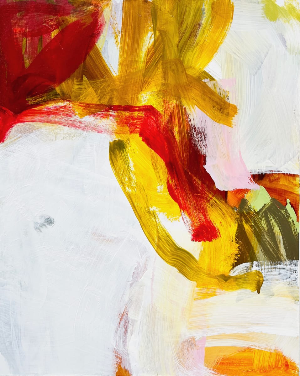 Diver by Michael Rich  Image: Blue Hustle, 2024, oil on panel, 20 x 16 in