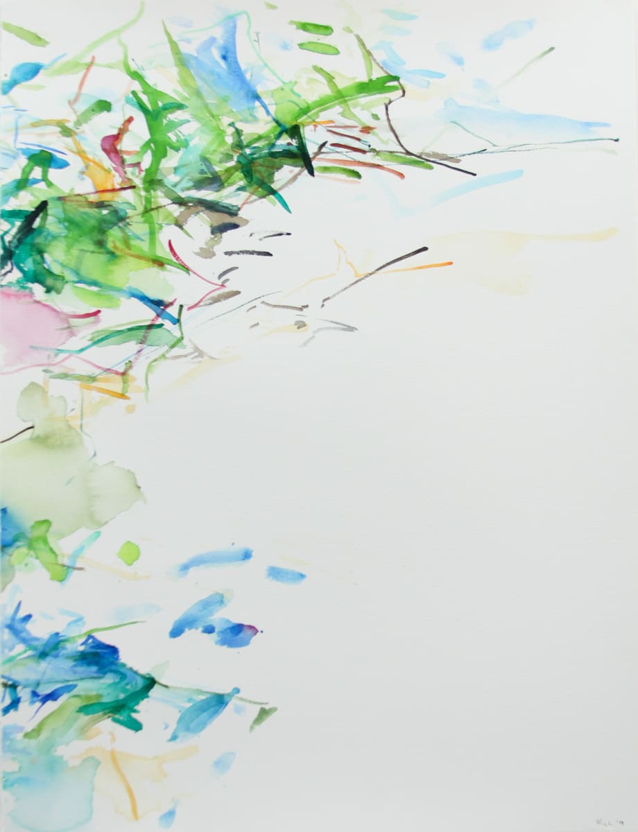 Giverny III by Michael Rich  Image: Giverny III, 2024, watercolor, 40 x 30 in
