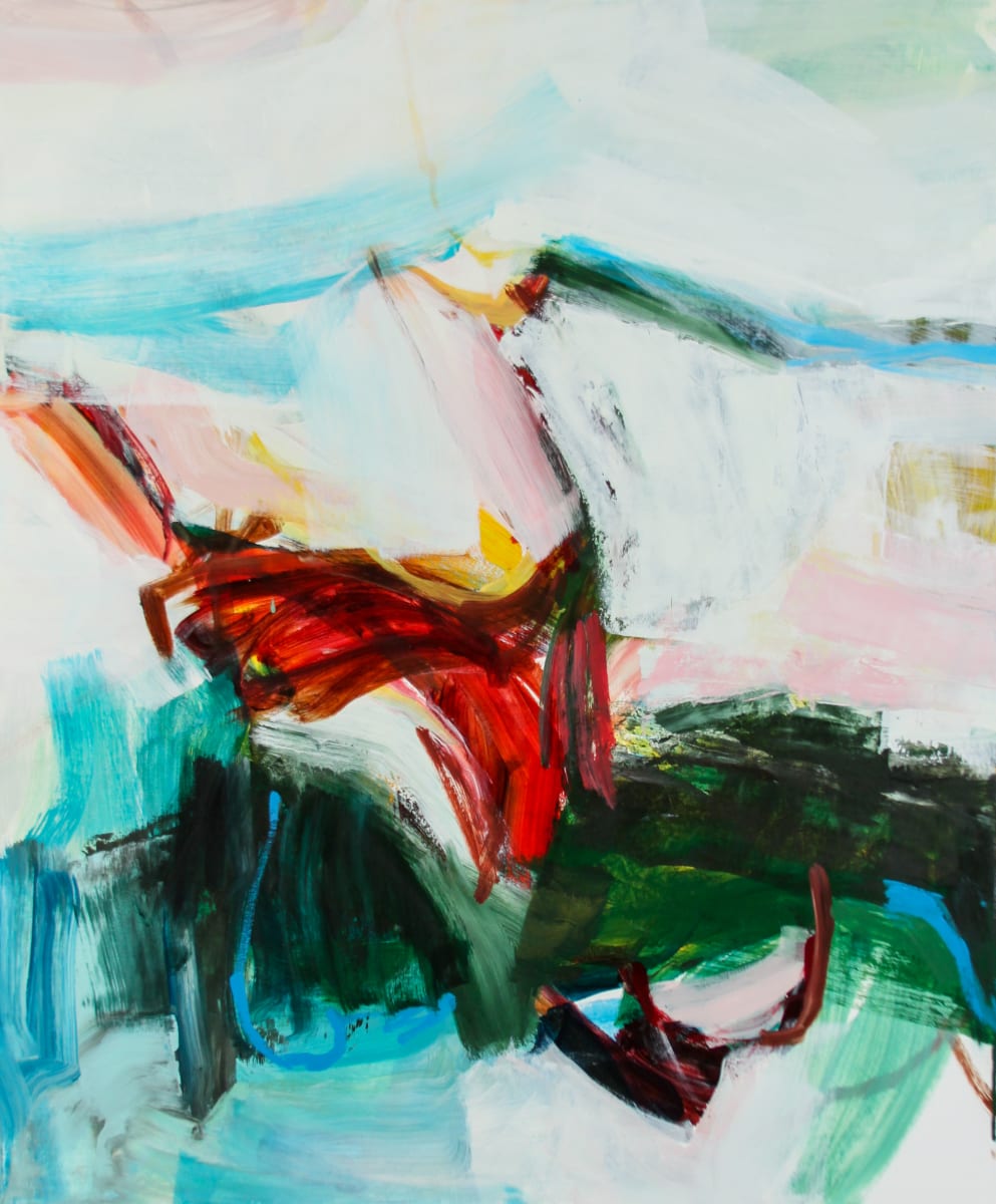 Between Salt and Sky by Michael Rich  Image: Between Salt and Sky, 2023, oil on canvas,  36 x 30 in