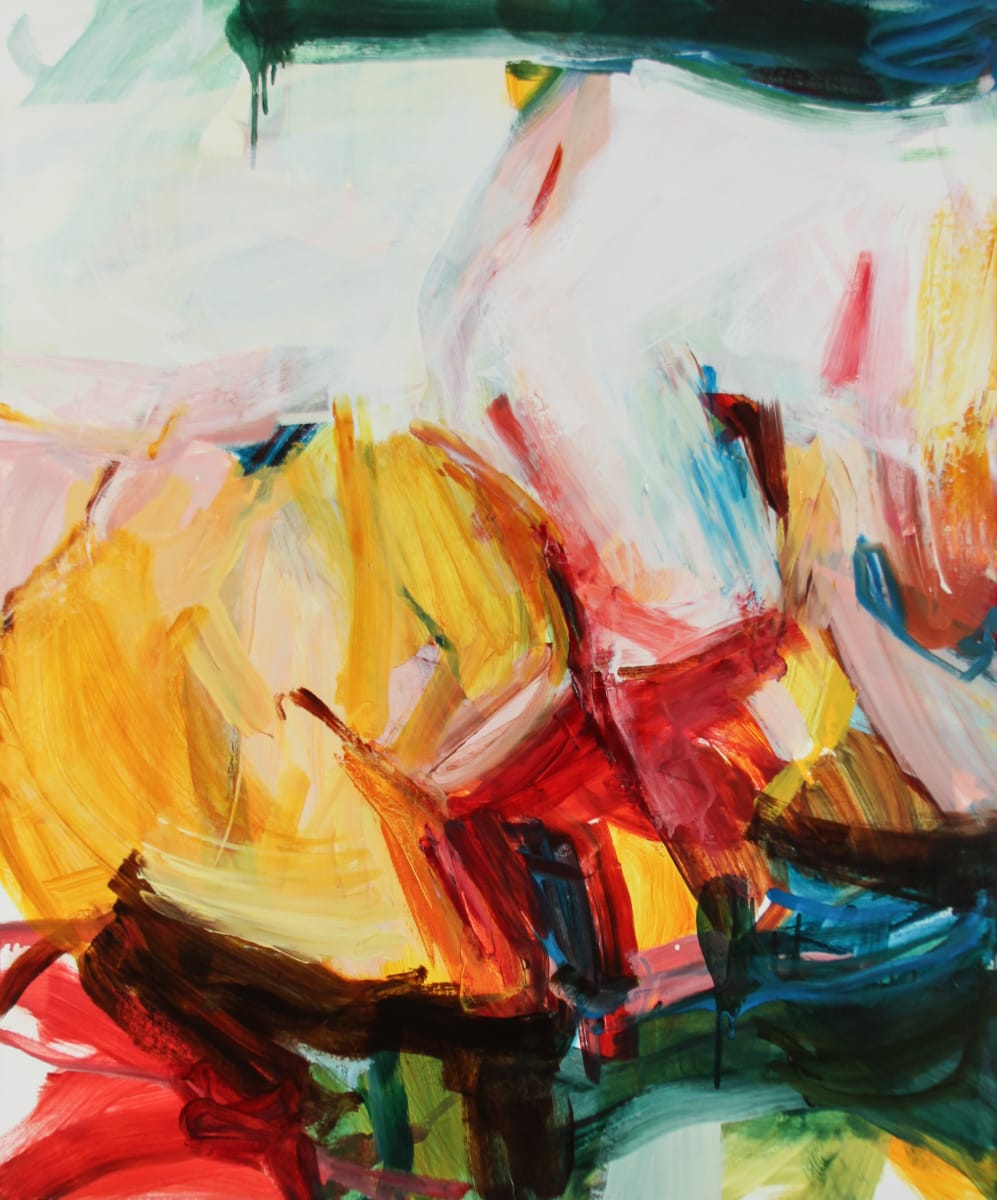 Amber and Honey by Michael Rich  Image: Amber and Honey, 2023, oil on canvas, 36 x 30 in