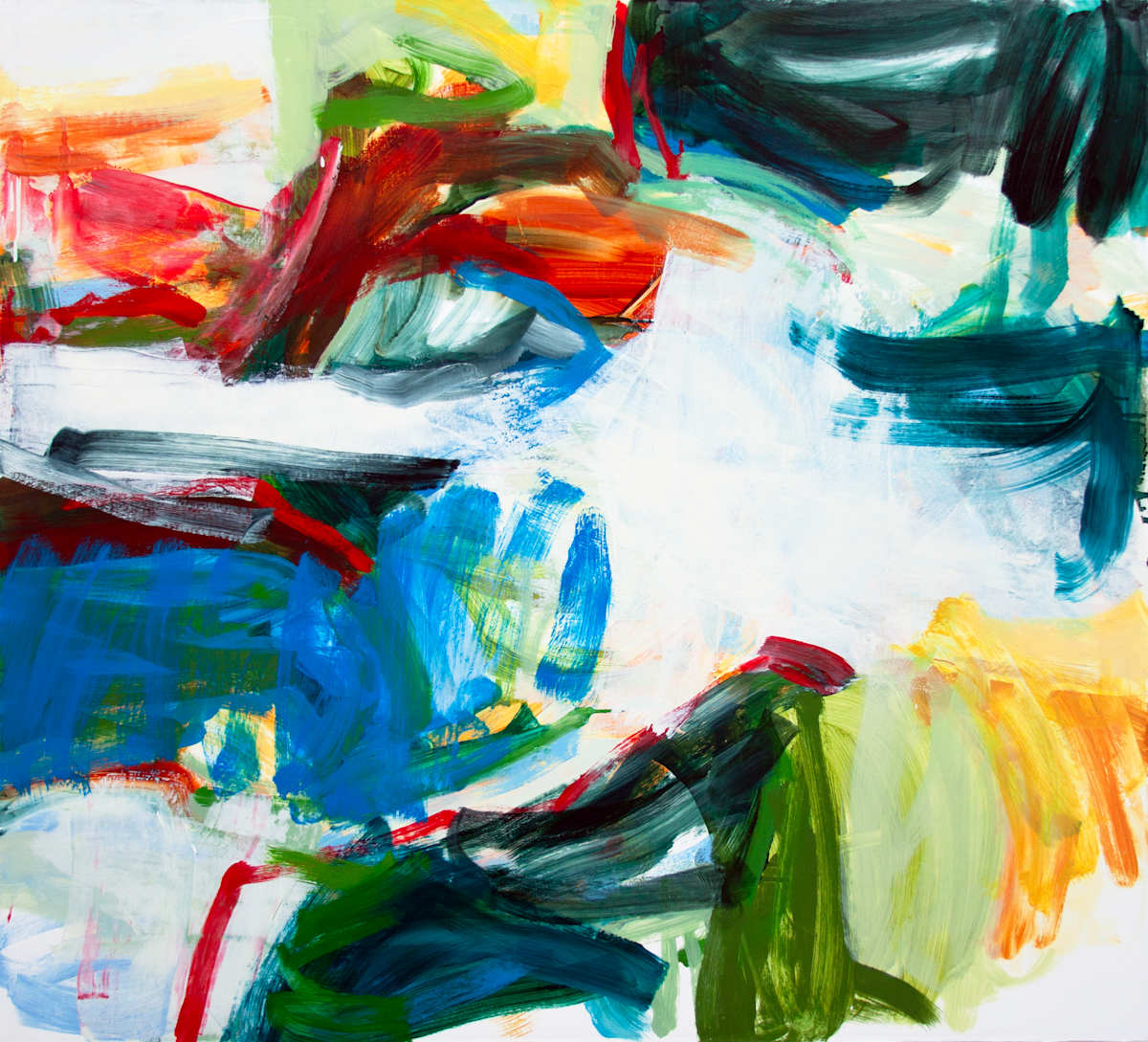 Grove by Michael Rich  Image: Grove, 2025, oil on canvas, 40 x 44 in