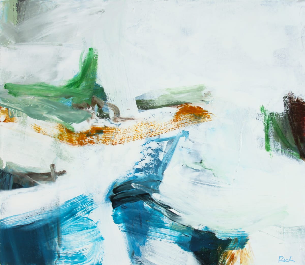 Into the Wind by Michael Rich  Image: Into the Wind, 2023, oil on canvas, 20 x 23 in