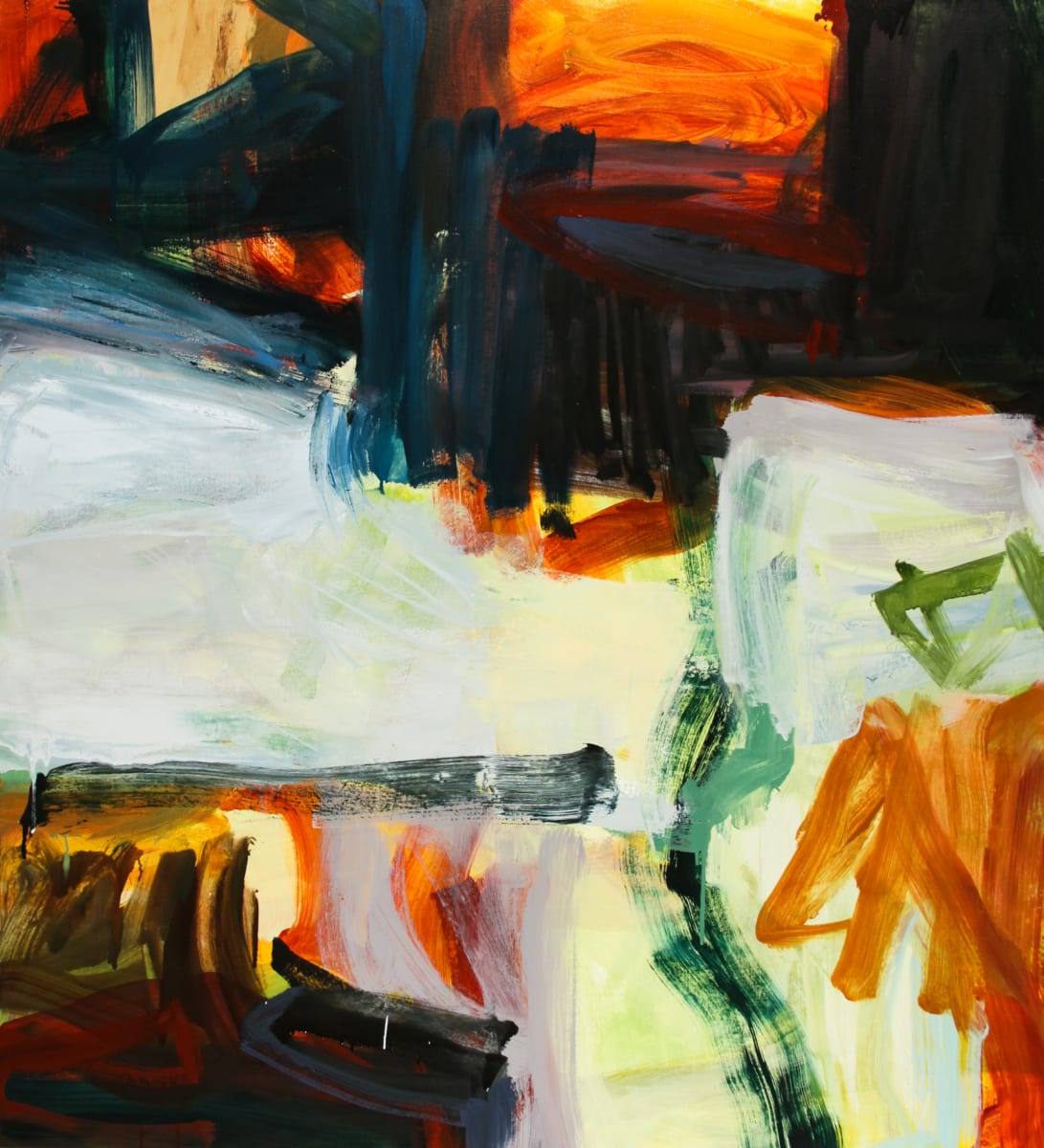 Italian Retreat by Michael Rich  Image: Italian Retreat, 2019, oil on canvas,  44 x 40 in