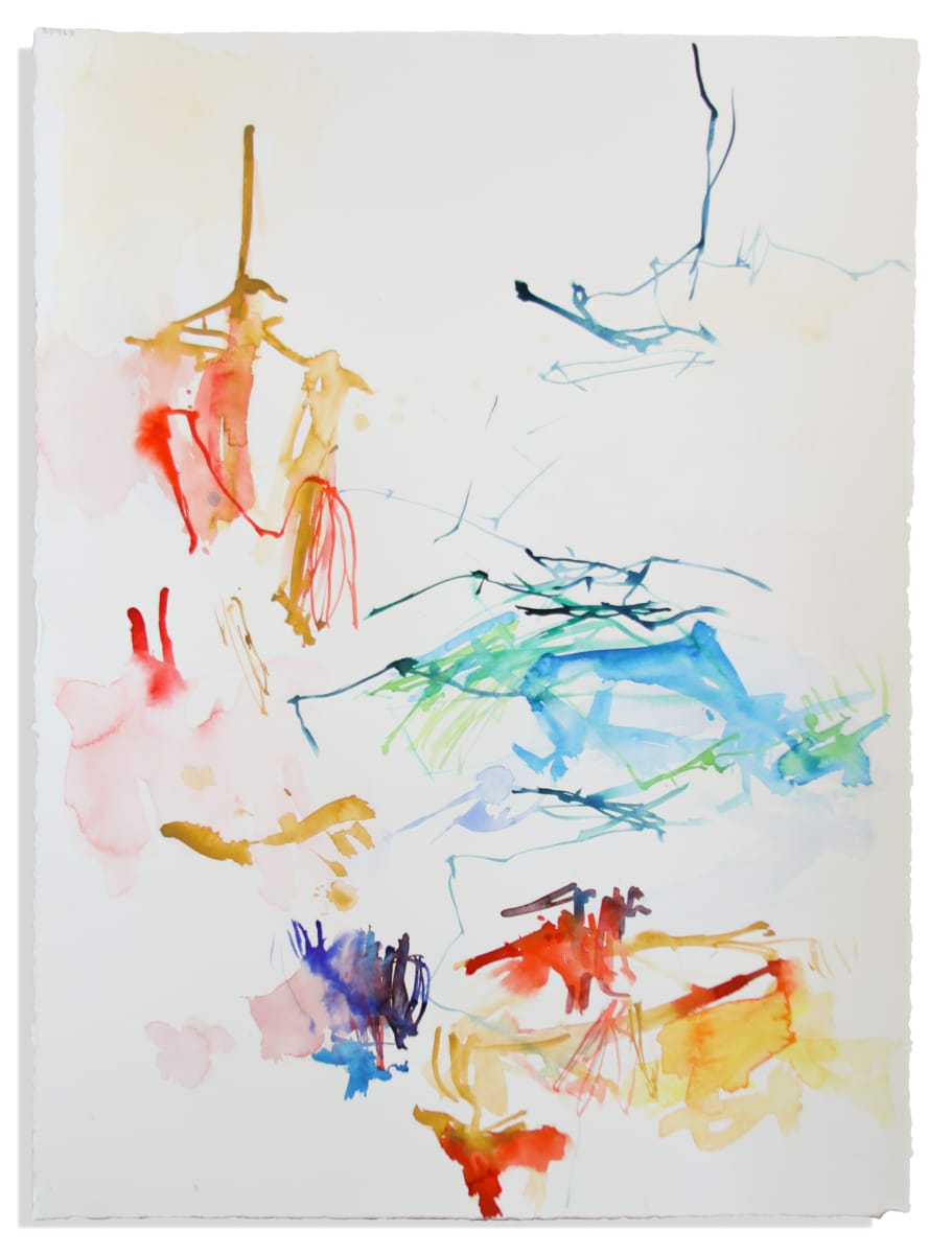 Lines of Water by Michael Rich  Image: Lines of Water, 2022, watercolor on paper, 30 x 22 in