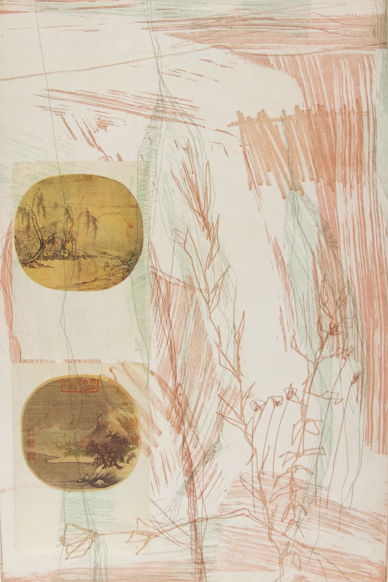 Little Histories XIV by Michael Rich  Image: Little Histories XIV, 2015, intaglio monoprint, 18 x 12 in image, 22 x 15 in paper