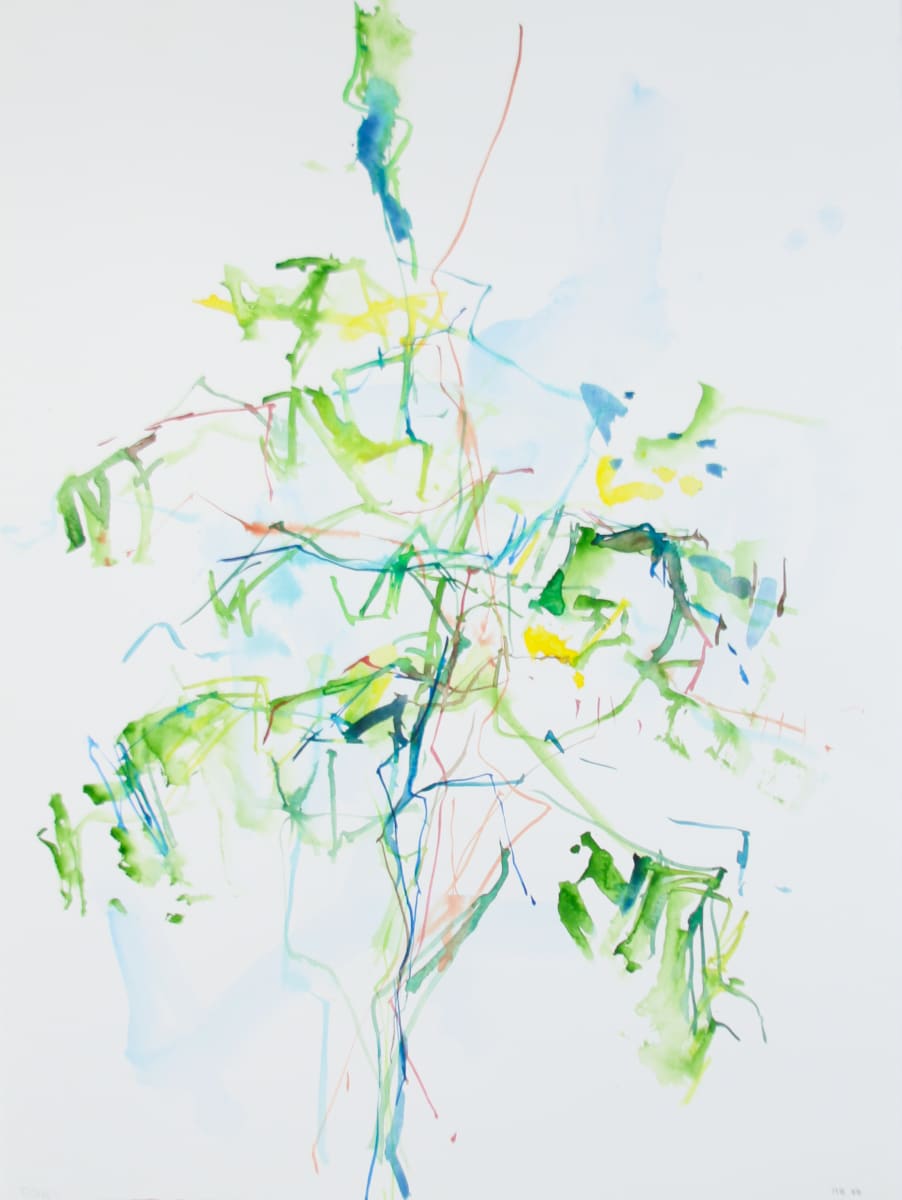 Locust by Michael Rich  Image: Locust, 2022, watercolor, 30 x 22 in