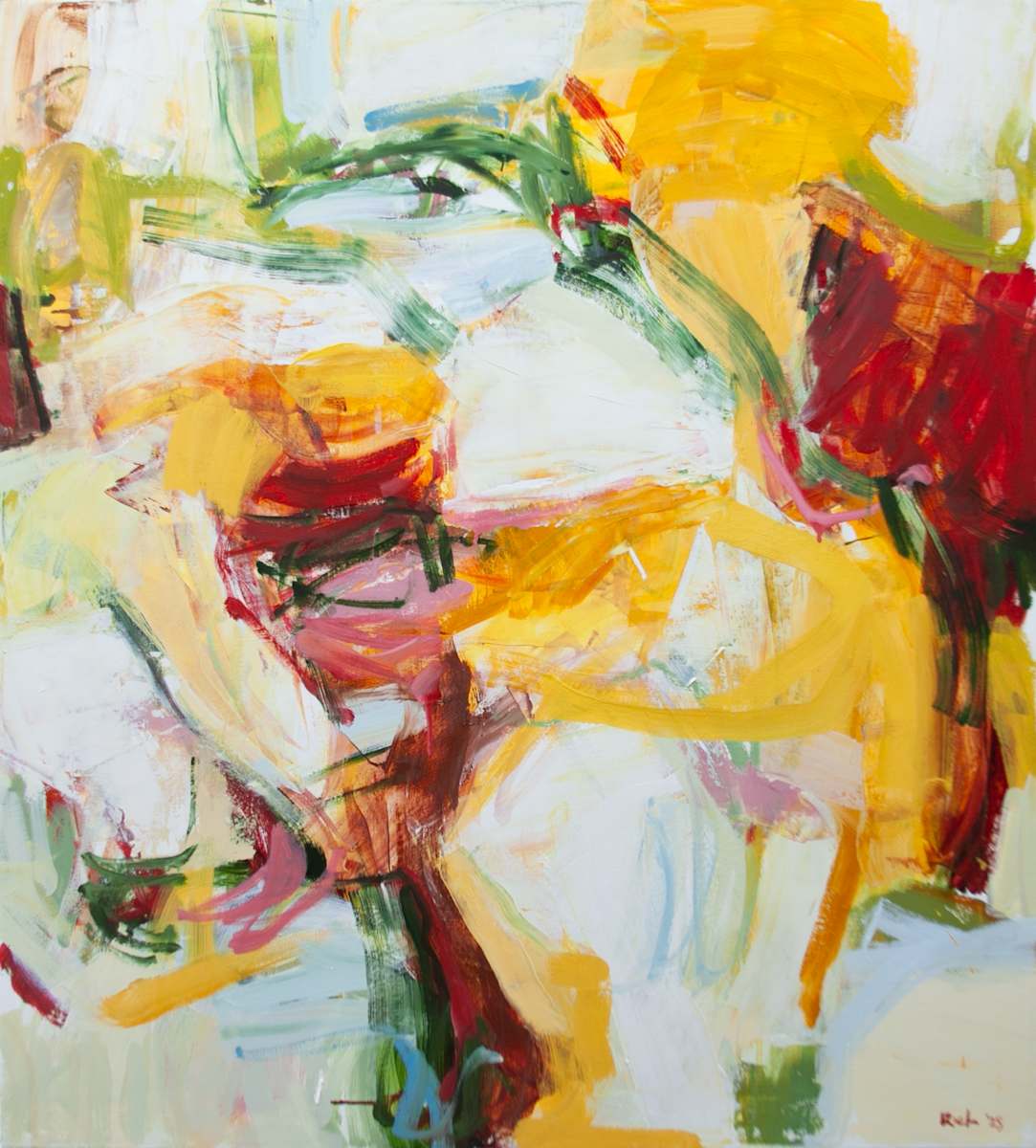 November Days by Michael Rich  Image: November Days, 2025, oil on canvas, 44 x 40 in