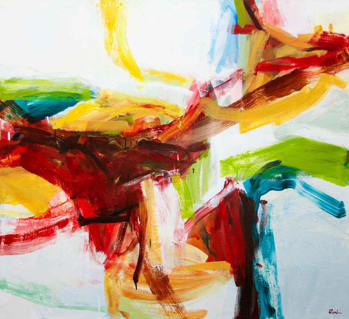 Olea by Michael Rich  Image: Olea, 2025, oil on canvas, 40 x 44 in