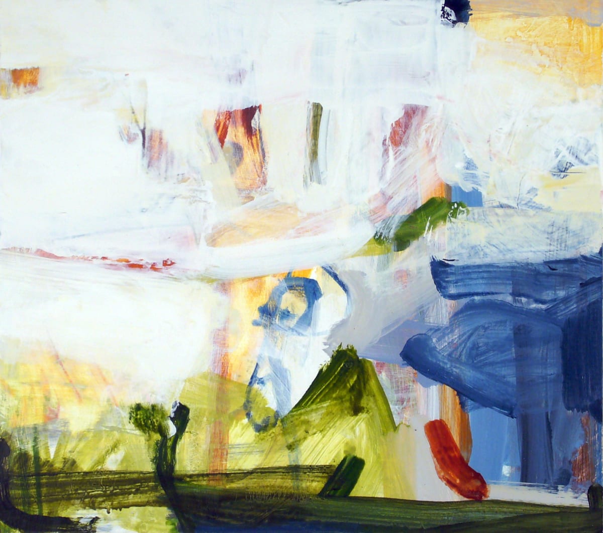 On Shore by Michael Rich  Image: On Shore, 2009, oil on panel, 16 x 18 in